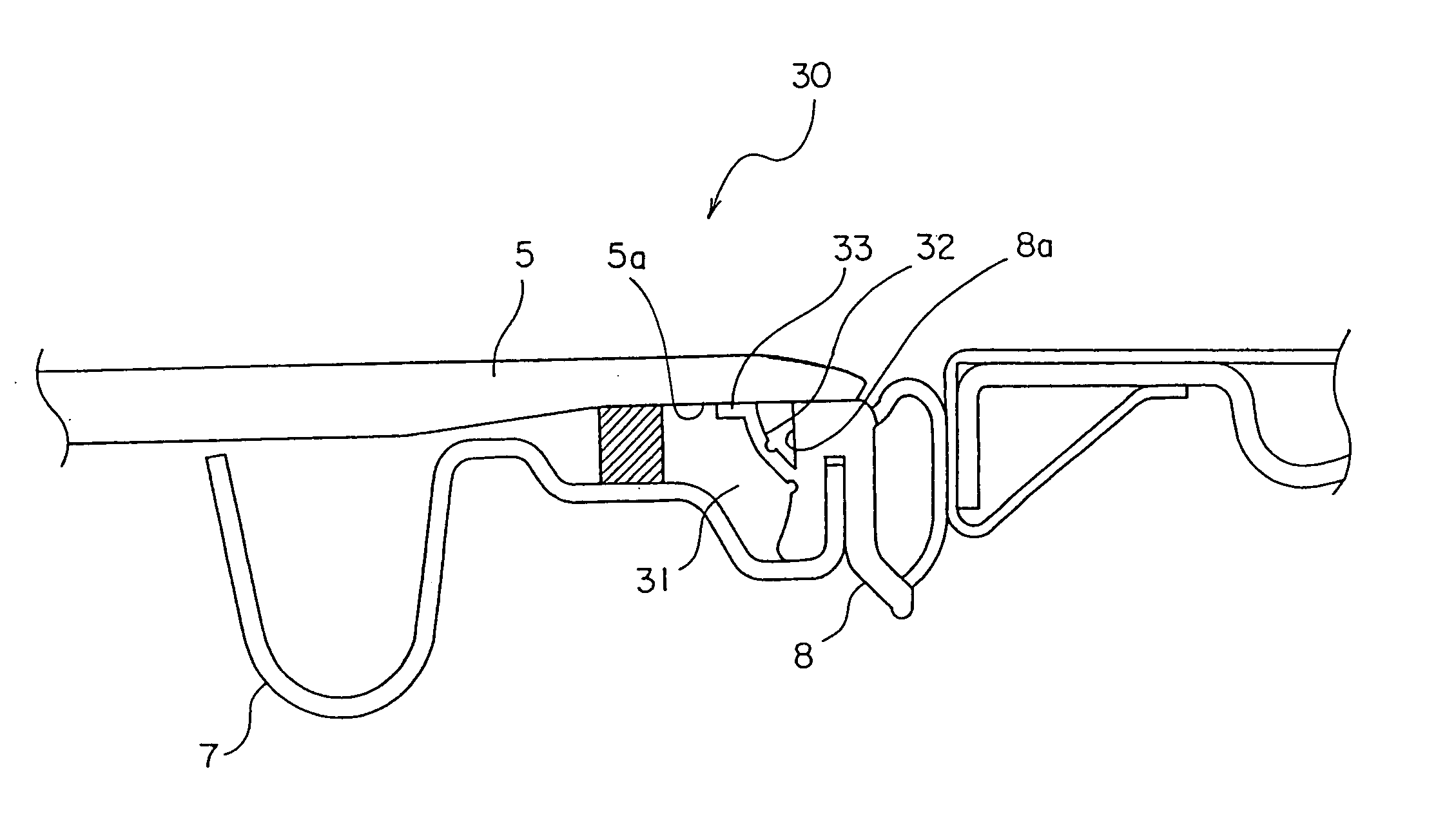 Sunroof panel for a vehicle