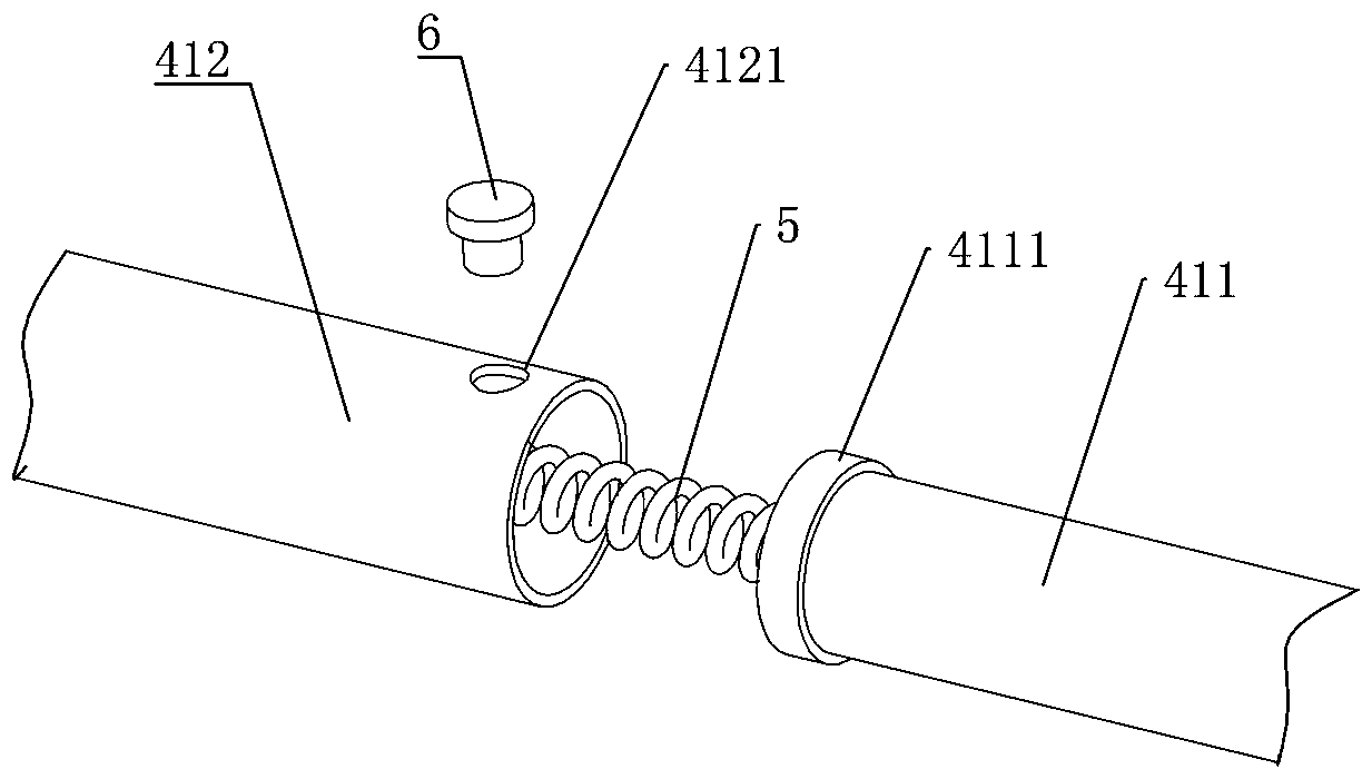 Mortar flat-laying device