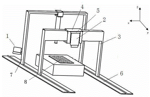 In-situ detection device and method for flatness of ultra-precision grinding large-diameter optical components