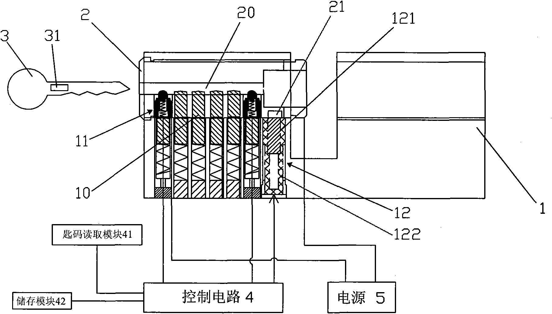 Intelligent electronic lock