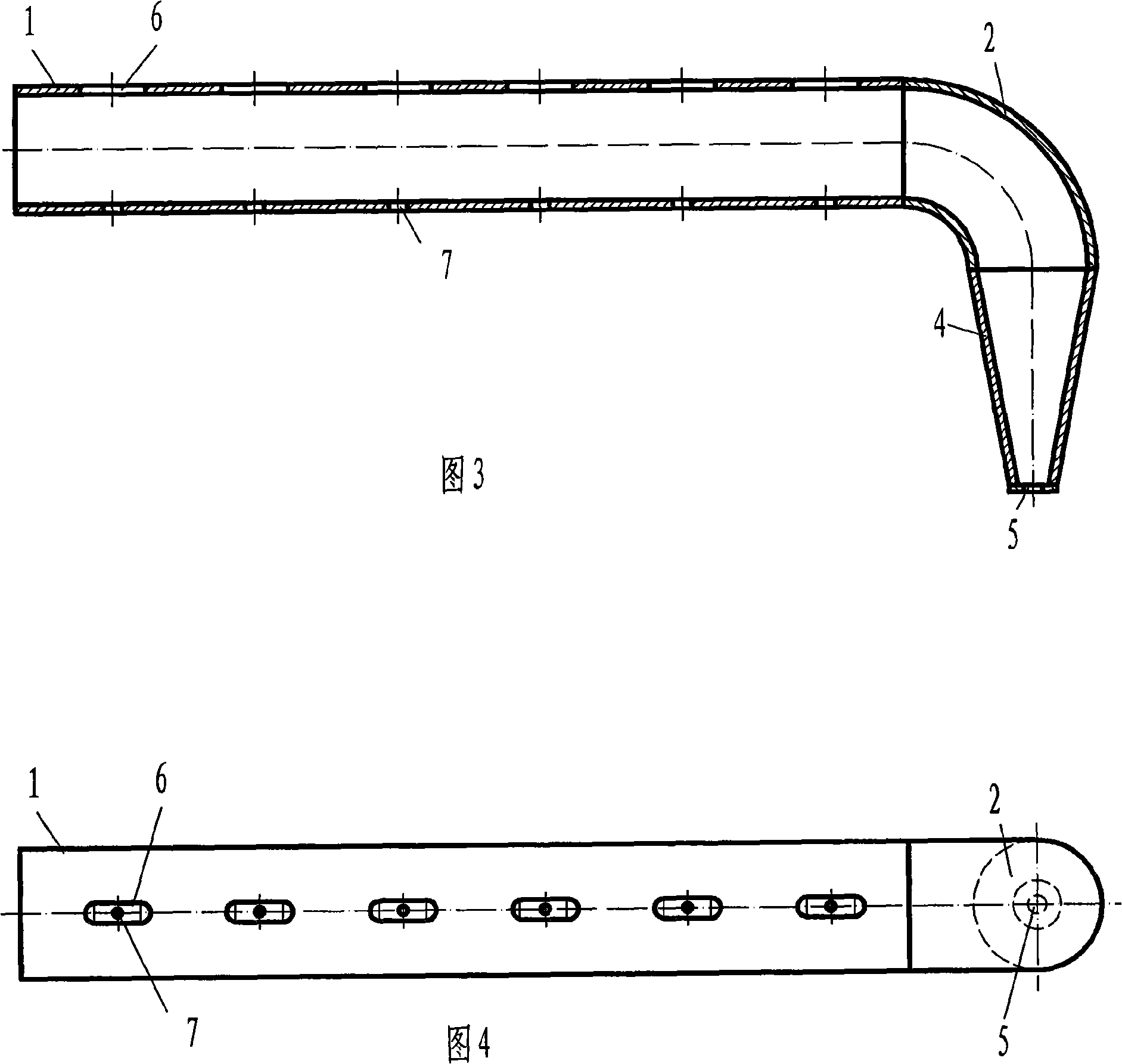 Multi-jet spray pulse conduit pipe