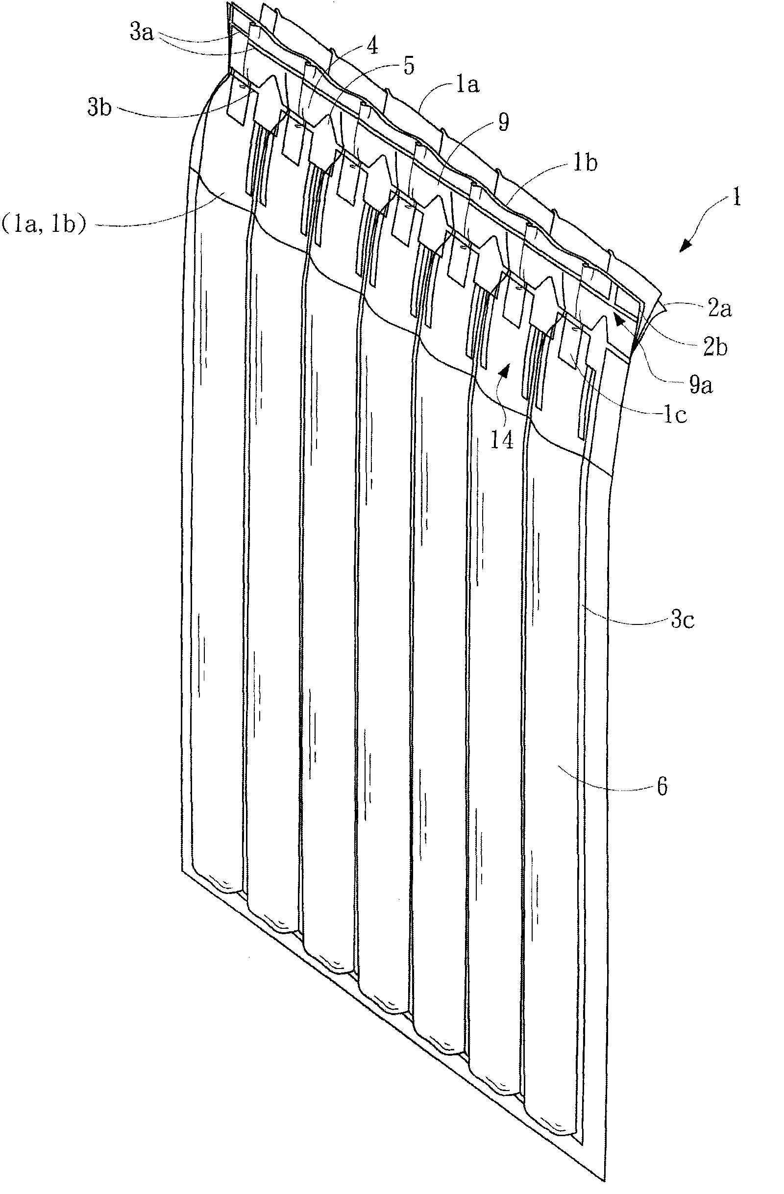 Air sealing member capable of opening air valve naturally and manufacturing method of air sealing member