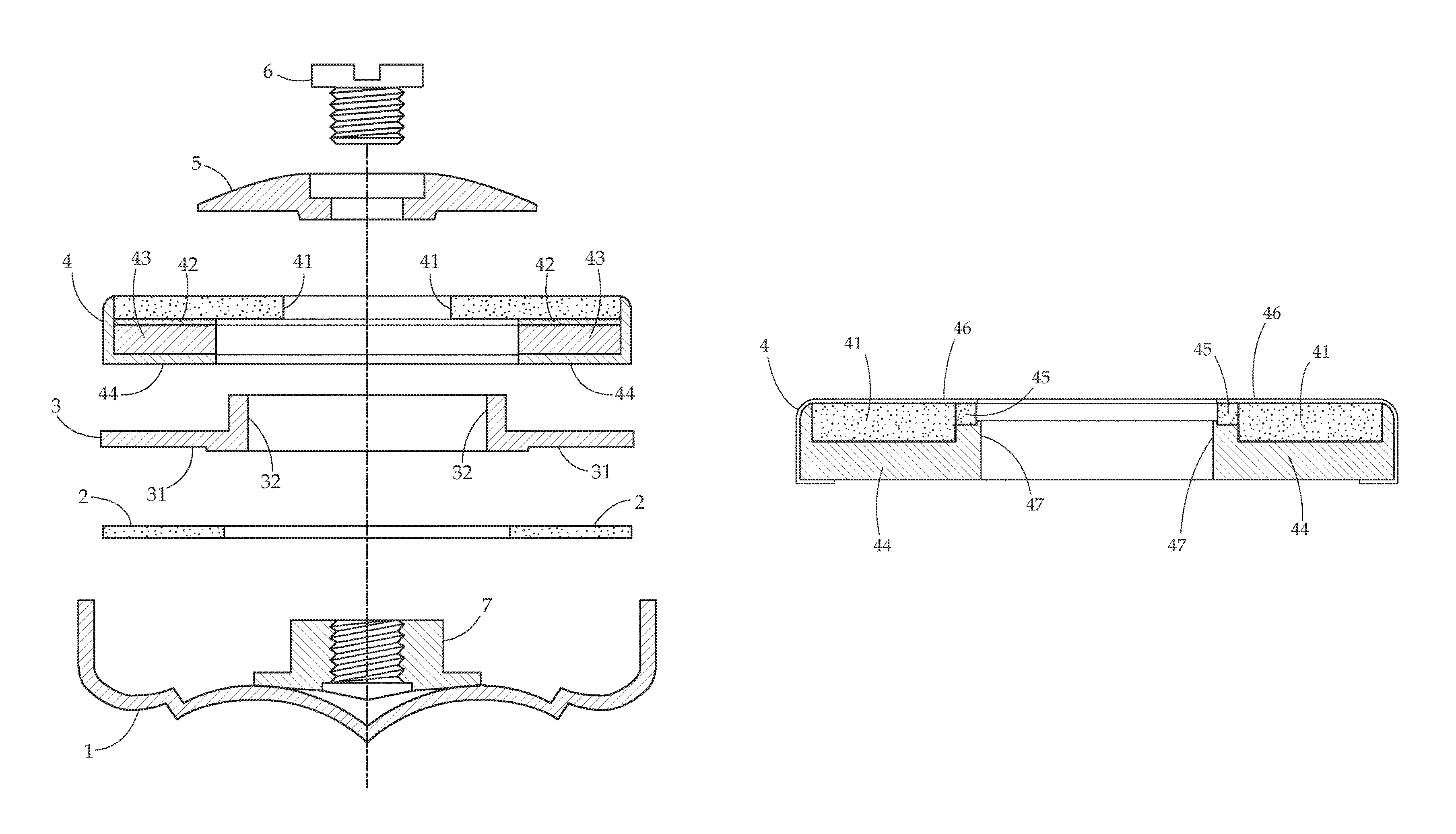 Pad assembly