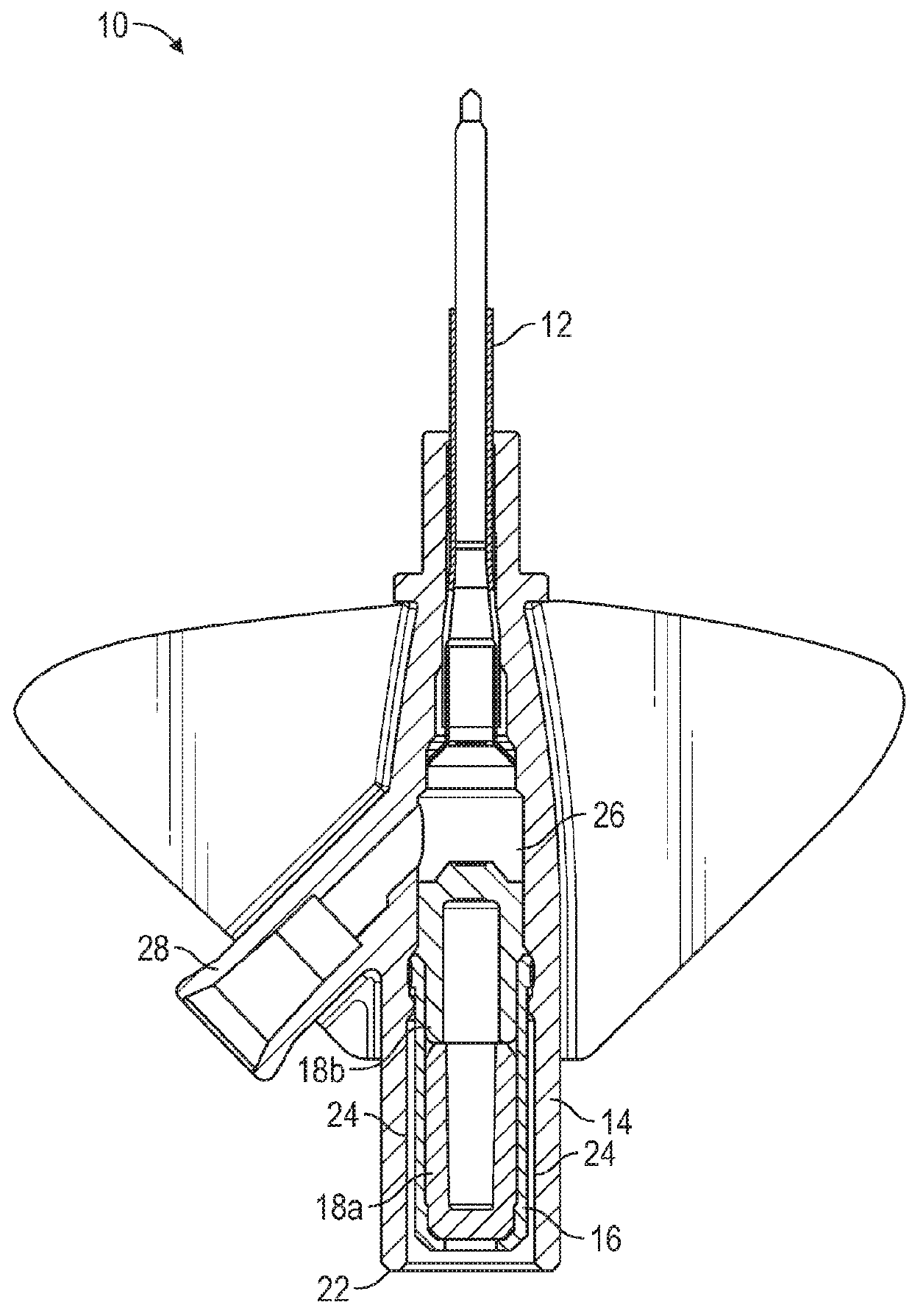 Septum housing