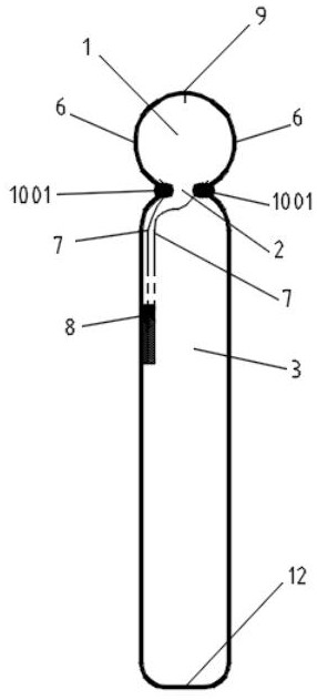 Air sealing body of valve free of heat-resistant imprinting layer and manufacturing method thereof