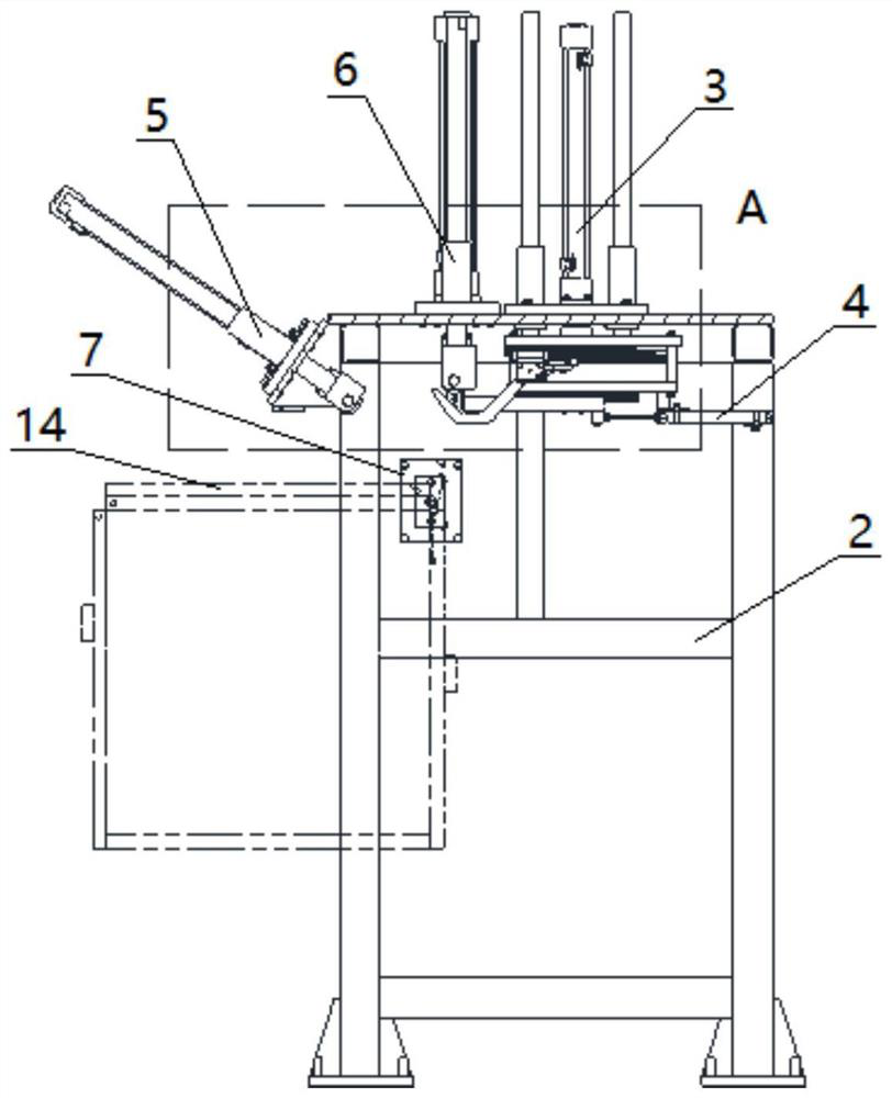 A buckle automatic fastening device