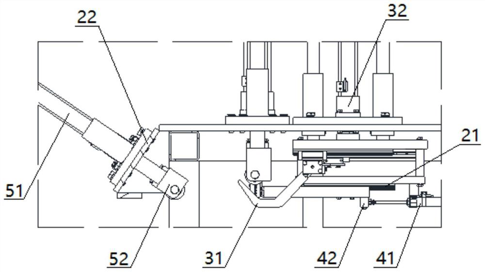 A buckle automatic fastening device