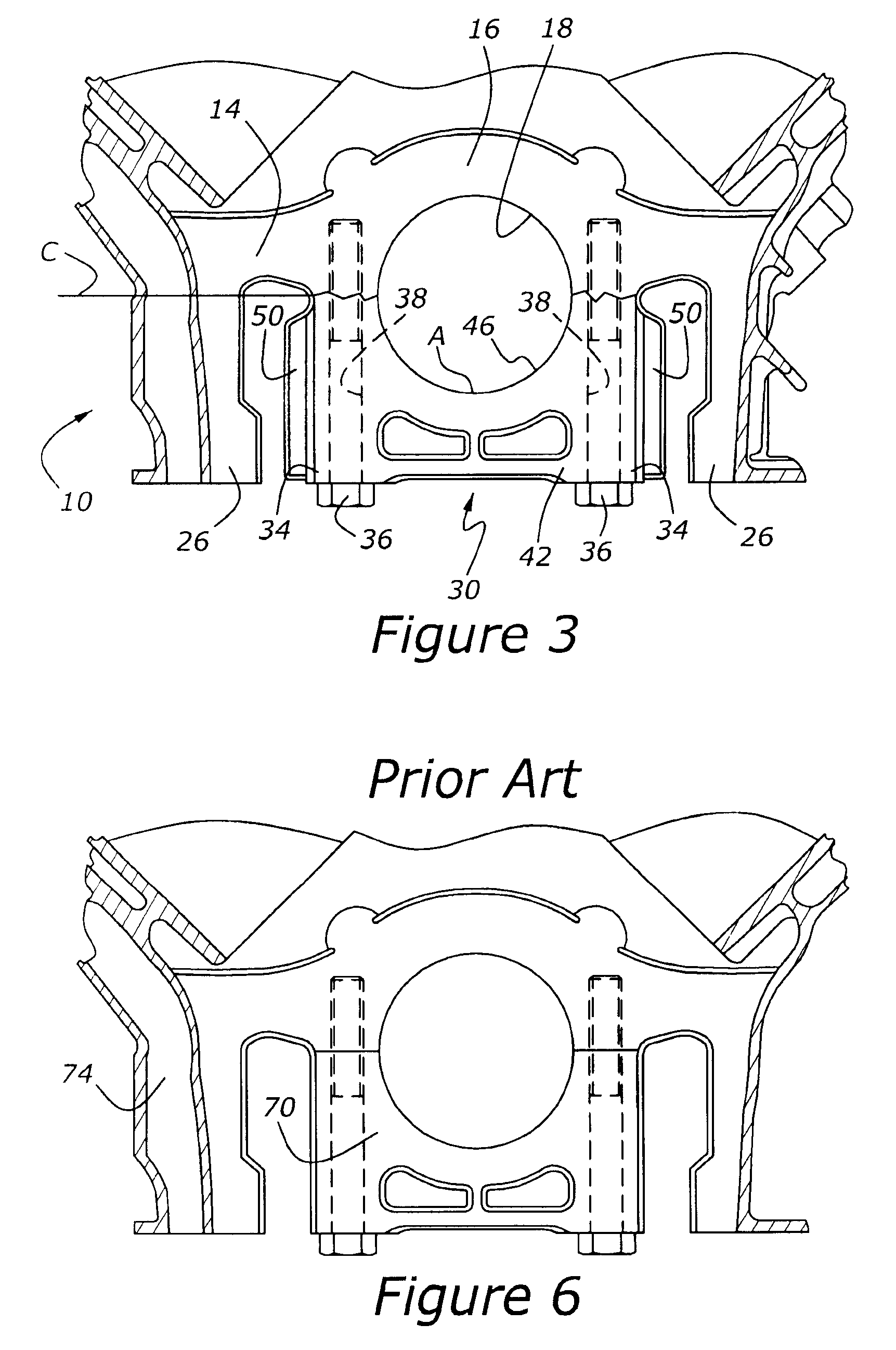 Automotive engine bearing