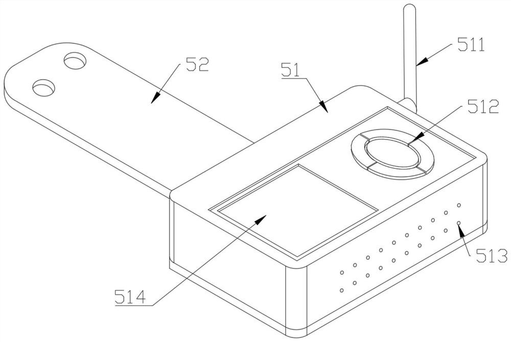 Terminal monitoring device for gas pressure reducing valve