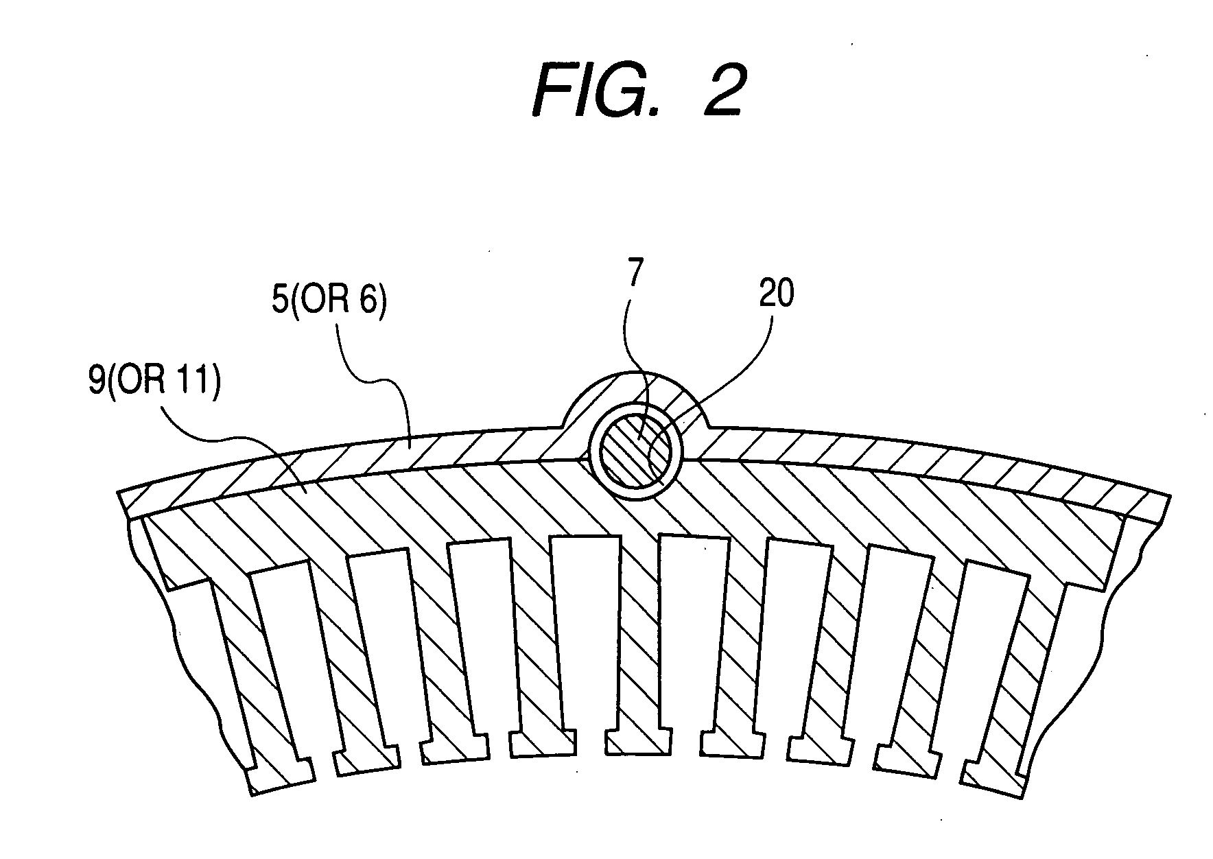 Automotive tandem alternator having reduced axial length and capable of effectively suppressing magnetic leakage