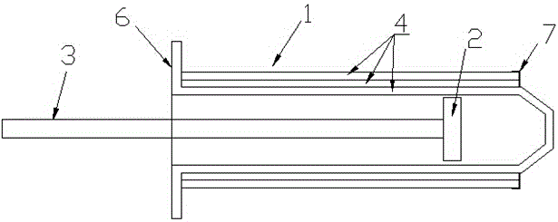 Reusable glass-imitation injector