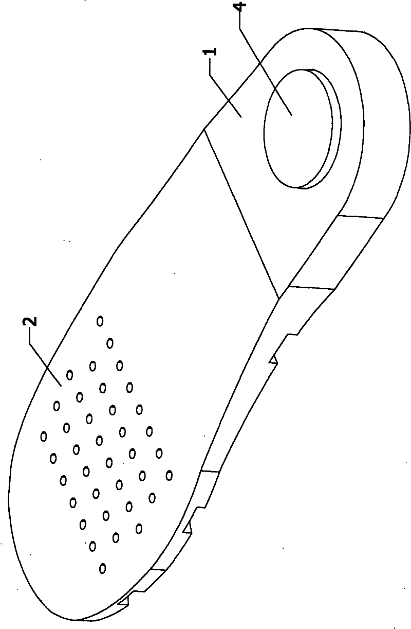 Adjustable energy rebound ventilating insole capable of decompressing and relieving pressure