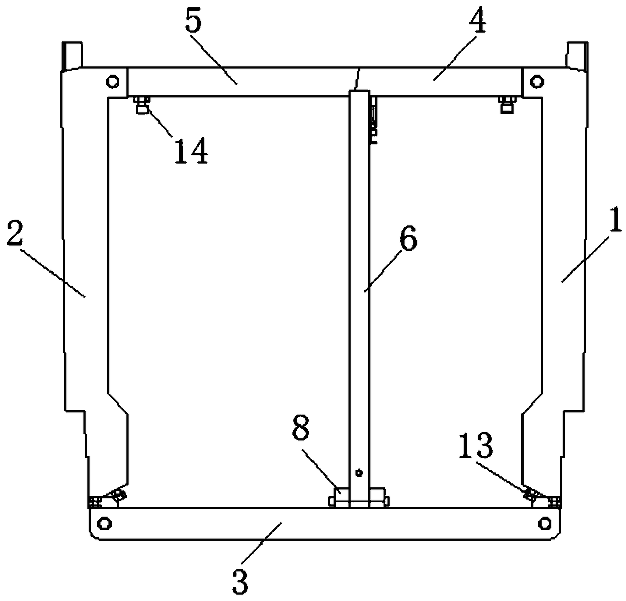 Foaming tooling for a refrigerator box