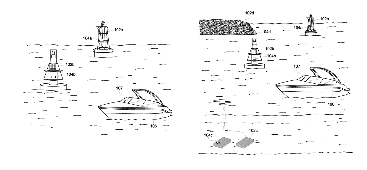 Signaling apparatus and system to identify and locate marine objects and hazards