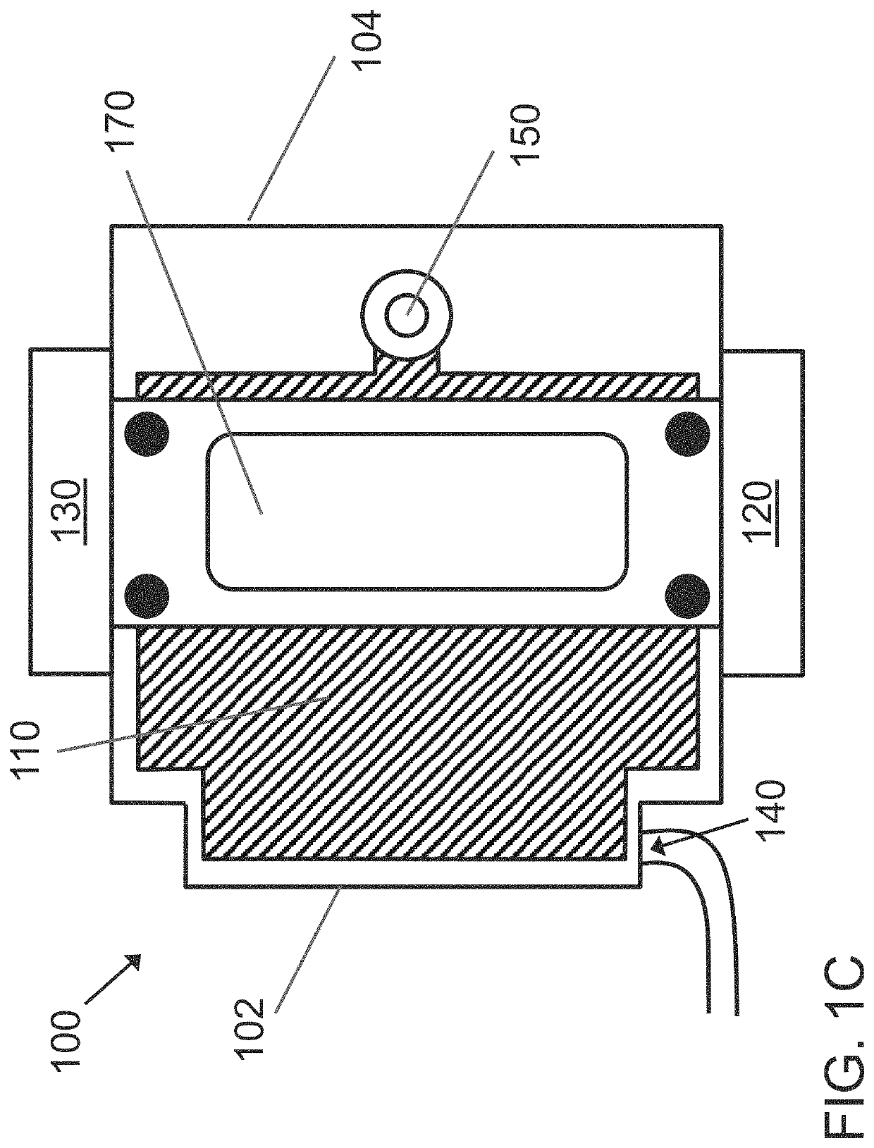 Acoustic blood separation processes and devices