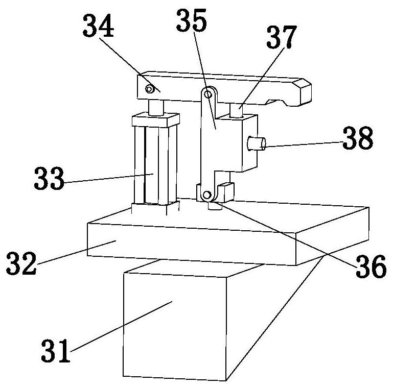 Automatic aluminum material machining device based on Internet of things