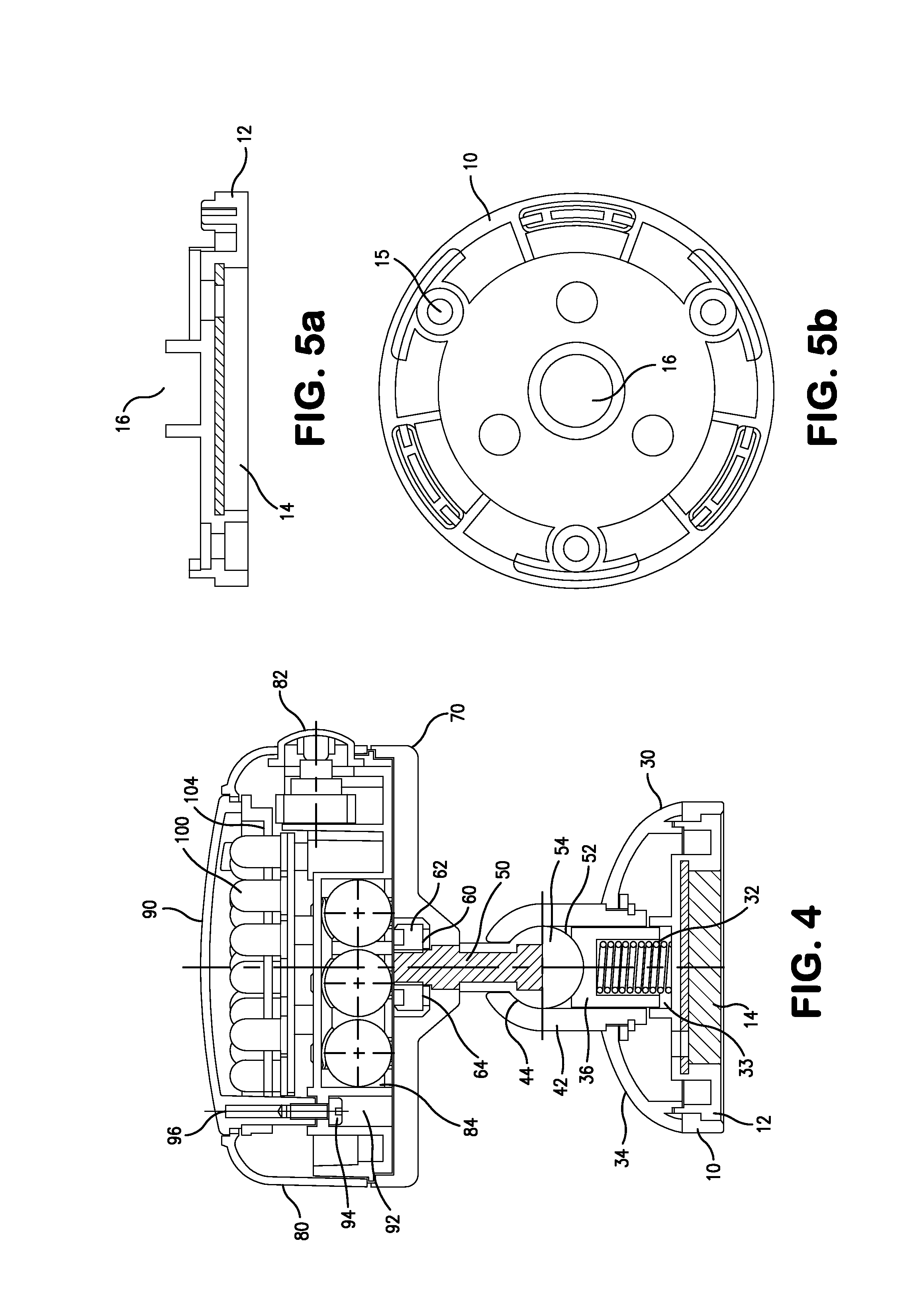 Rotating LED light on a magnetic base