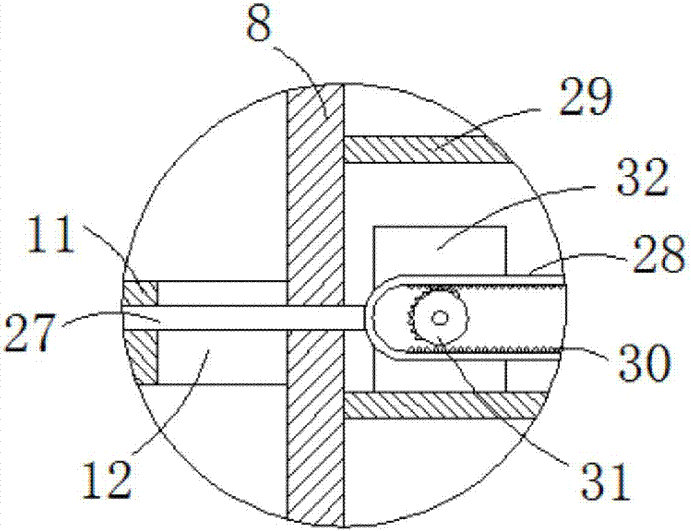 Spring type electric rail clamping device