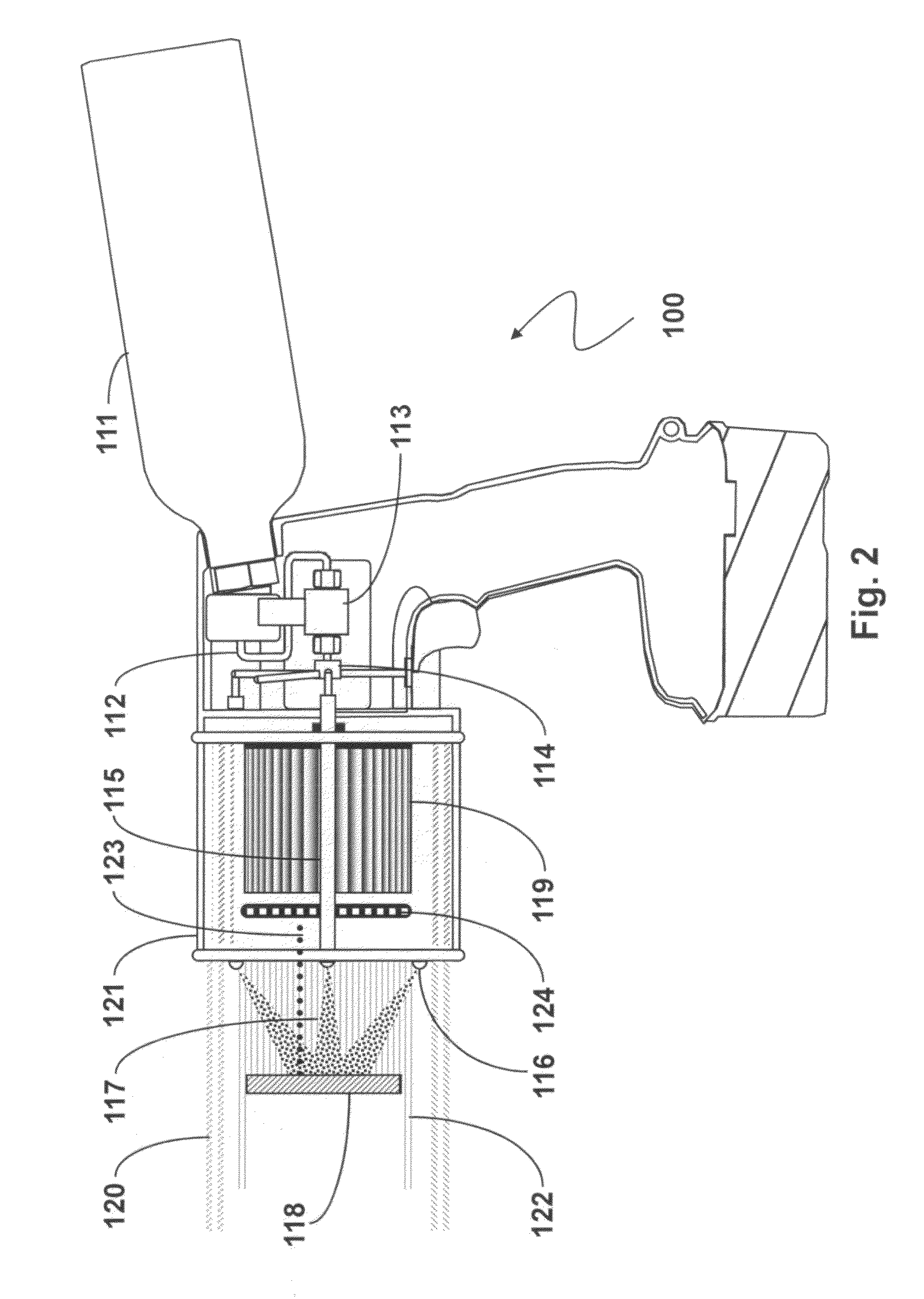 Trace particle collection system