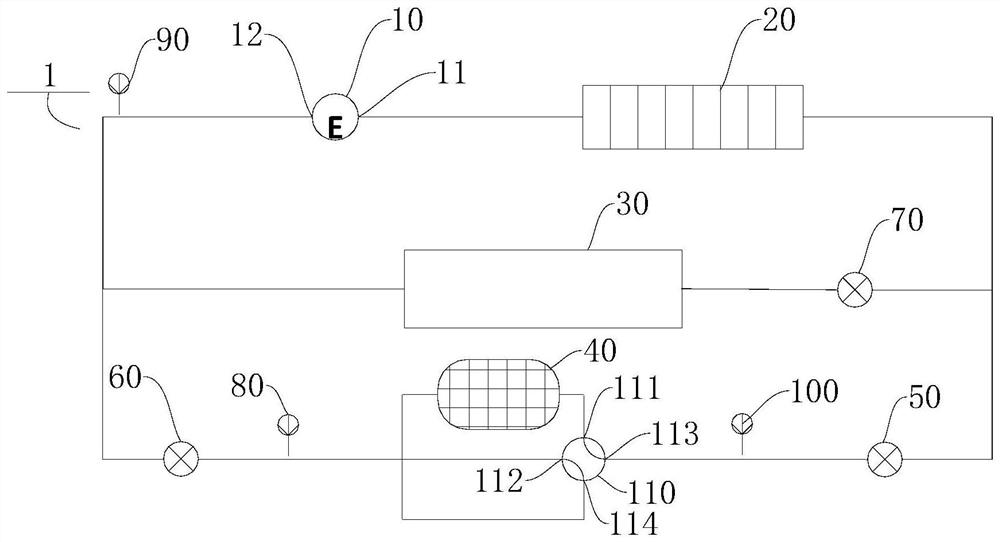 Thermal management system of vehicle and battery and control method thereof