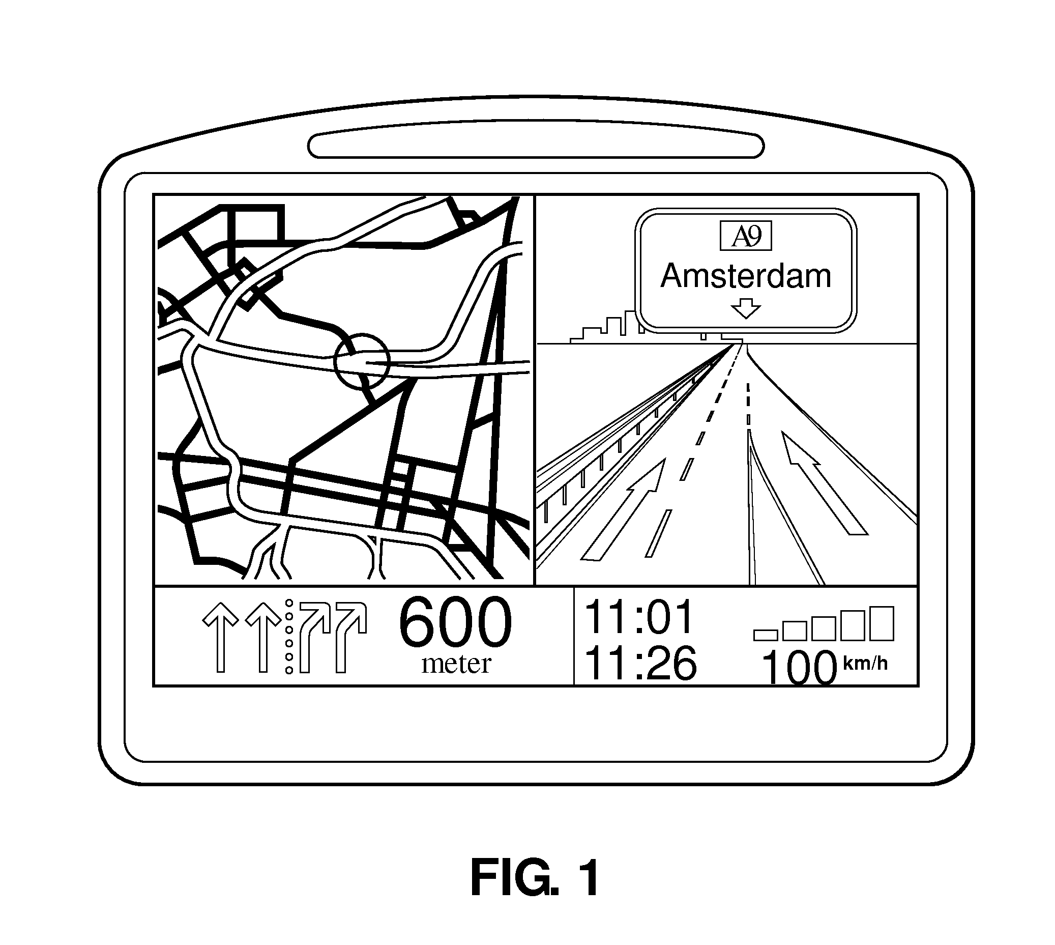 Method for updating digital maps using altitude information