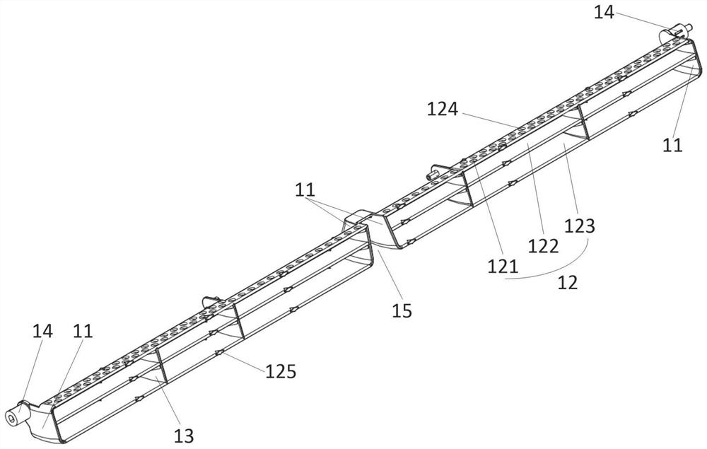 Air guide device of air conditioner and air conditioner