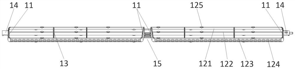 Air guide device of air conditioner and air conditioner