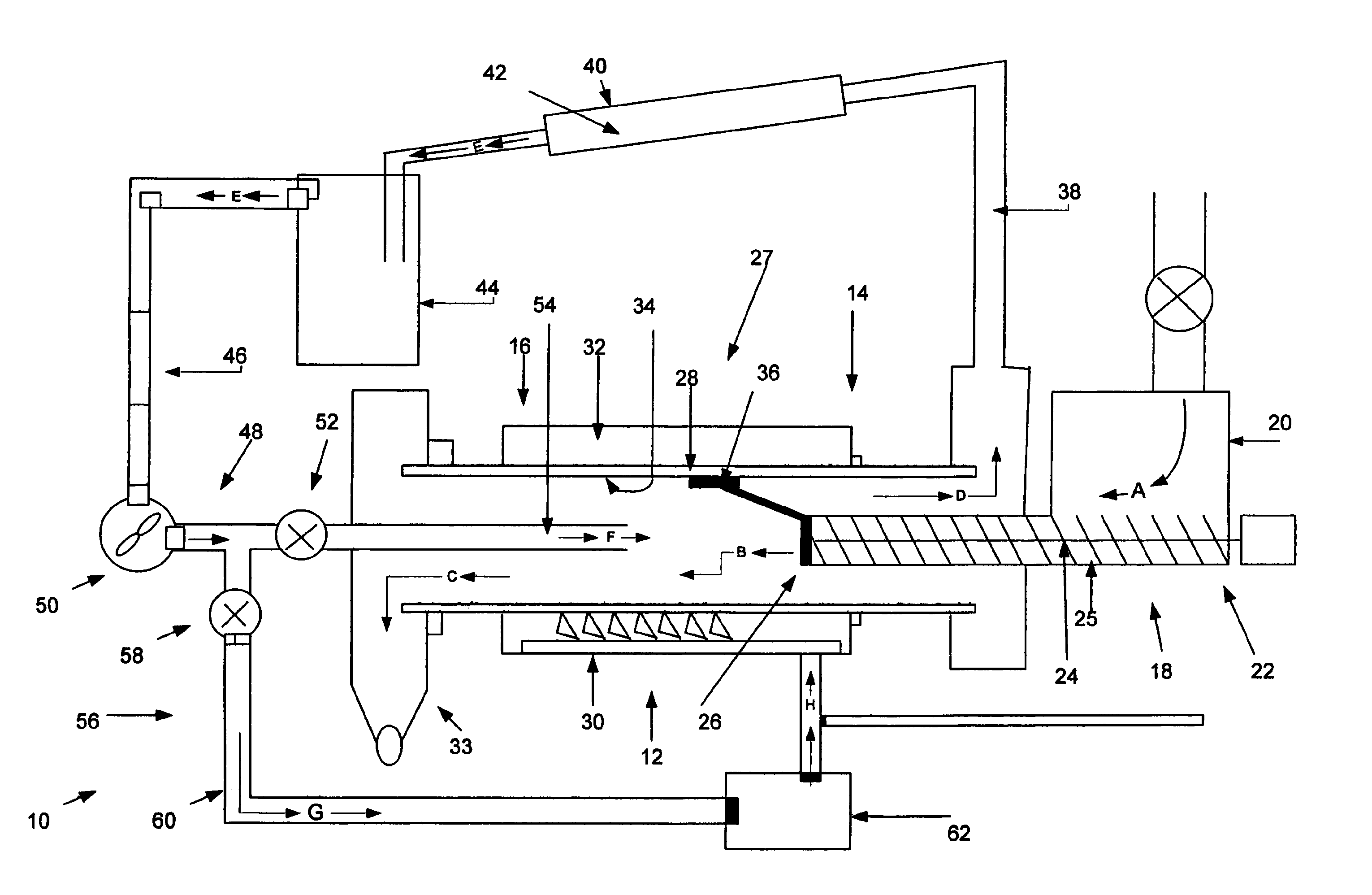 System and method for recycling of carbon-containing materials