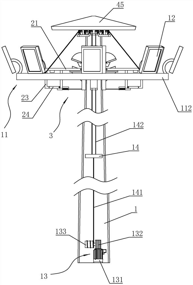 Electric Lifting High Mast Light