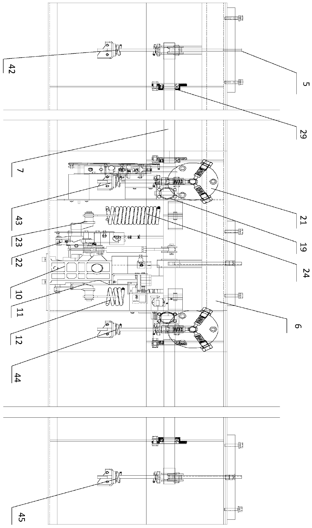 A high-voltage non-reignition vacuum circuit breaker