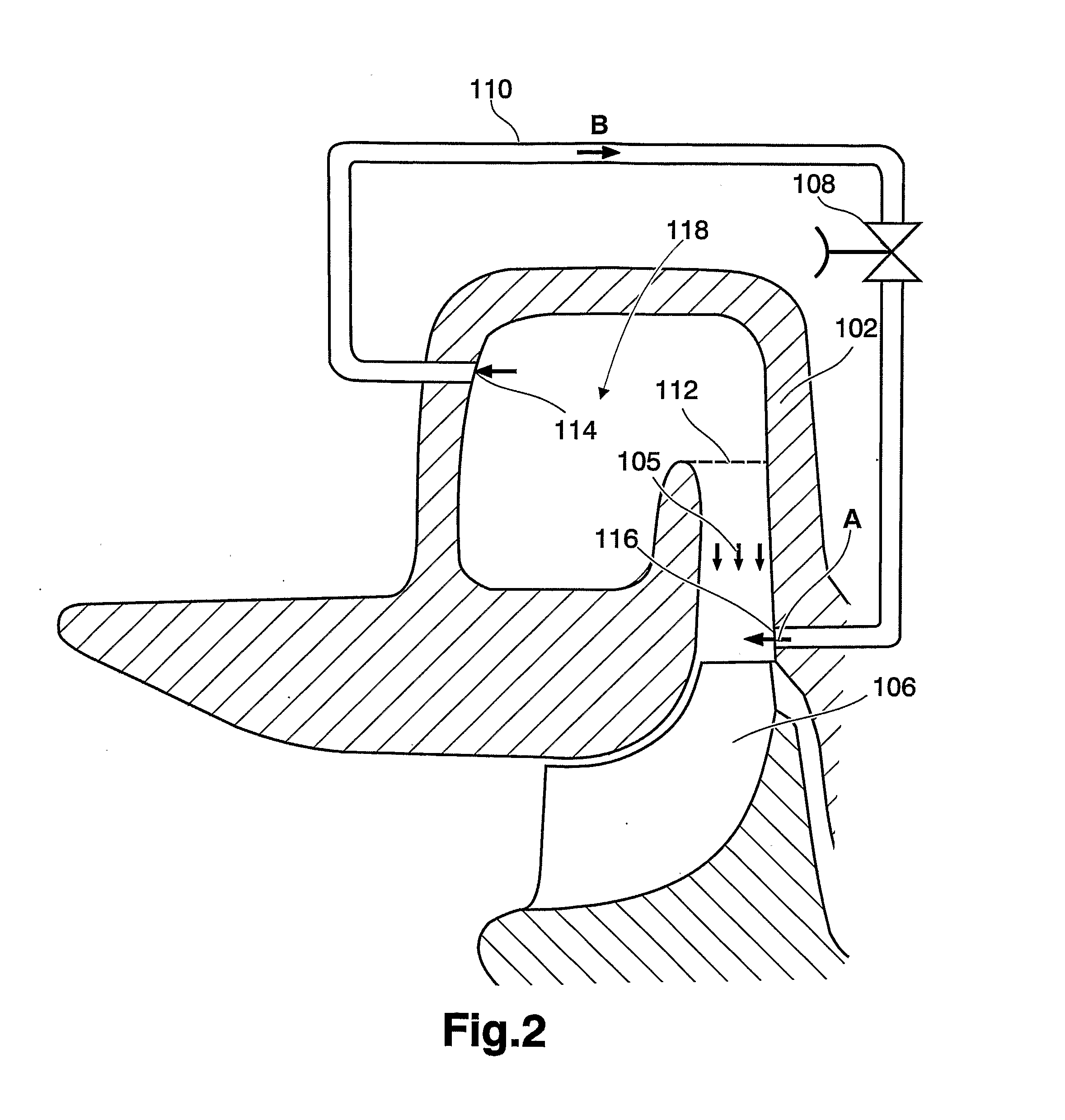 Method and apparatus for controlling turbine efficiency