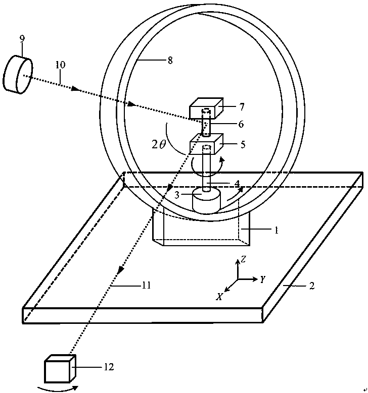 A method for measuring the three-dimensional spatial distribution of magnetically induced strain inside a material