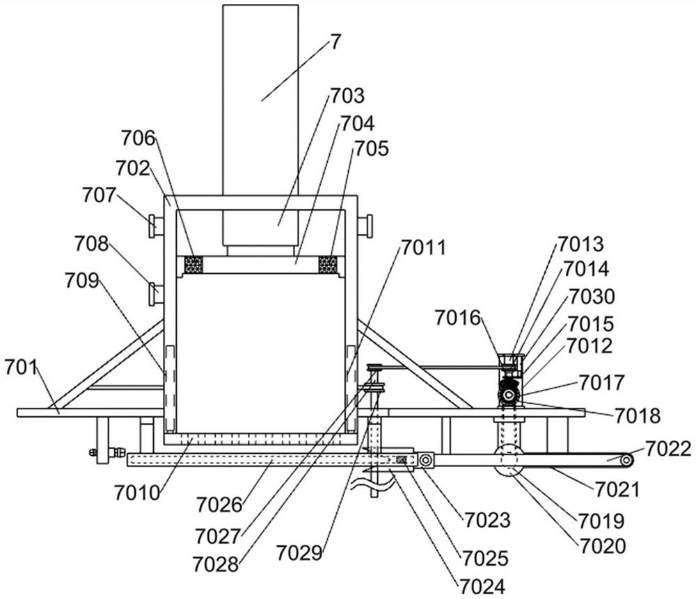 Flat-pressing top-covering type autoclaved brick manufacturing device