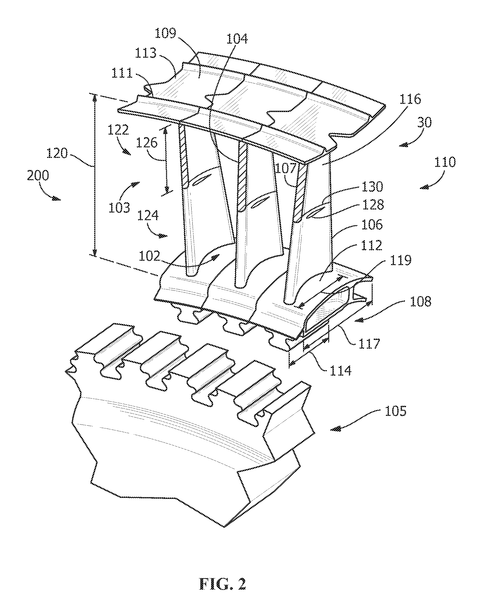 Turbine bucket assembly and turbine system