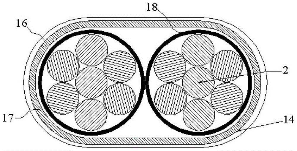 Ultra-flexible indoor high-speed data cable