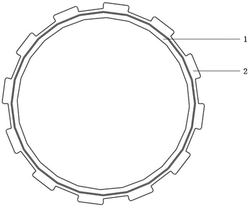 Ultra-high performance concrete column permanent formwork and preparation method thereof