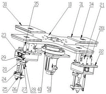 Multi-station flexible clamping device and method