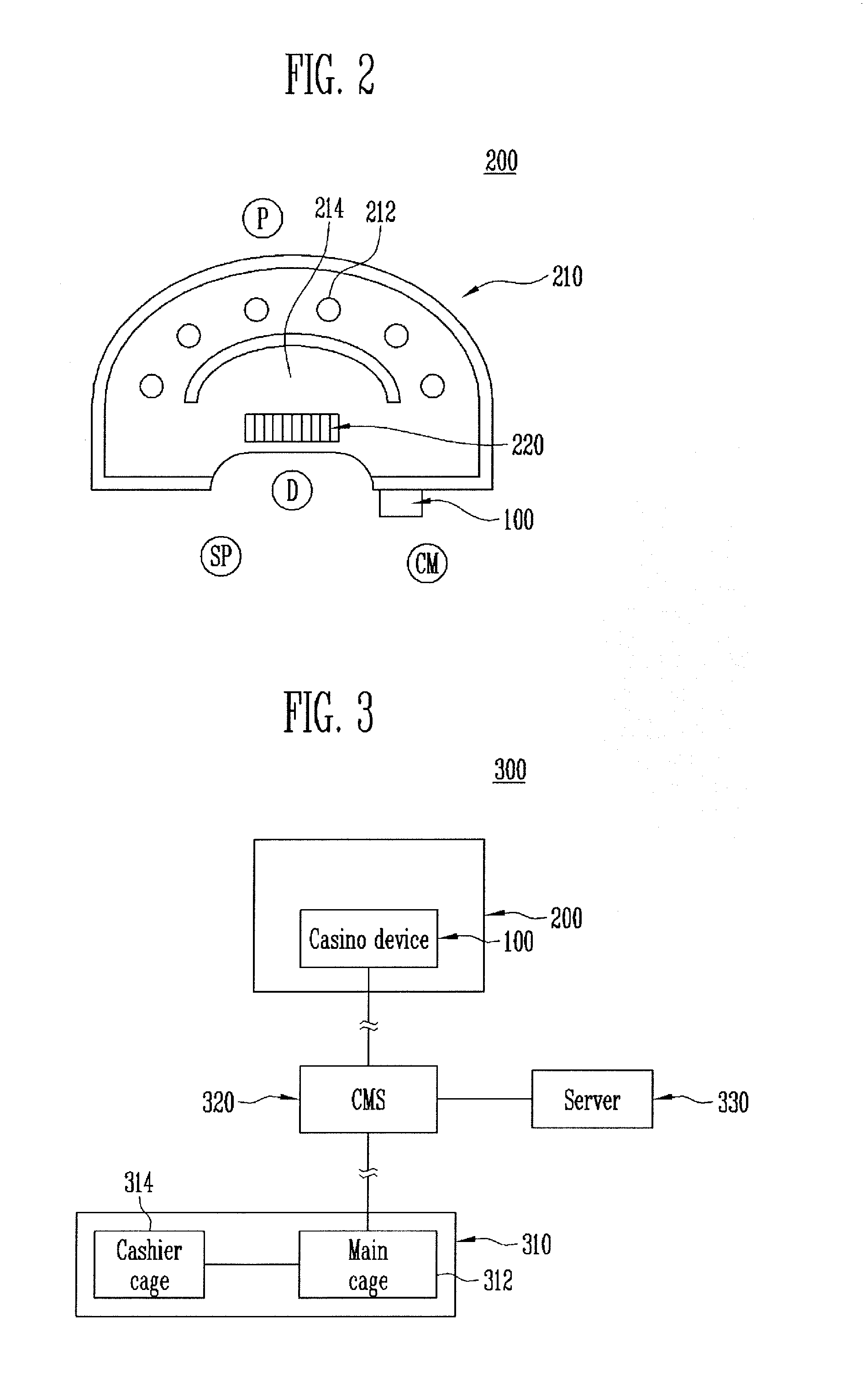 Casino device, casino table, and casino game room