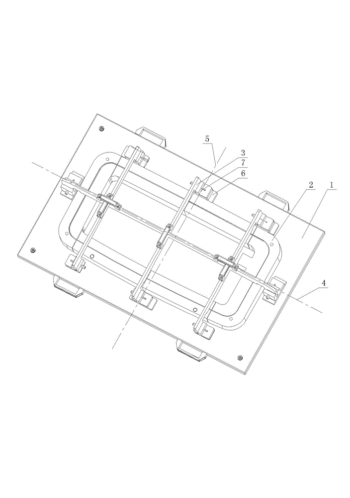 Detection method of automobile glass louver