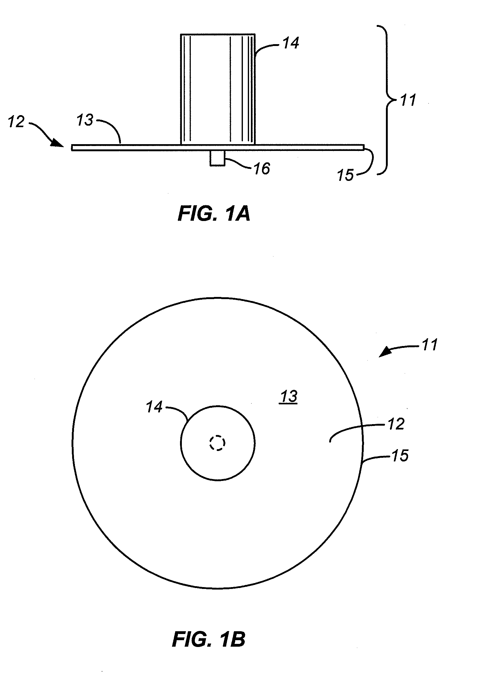 Use of disk surface for electroporation of adherent cells