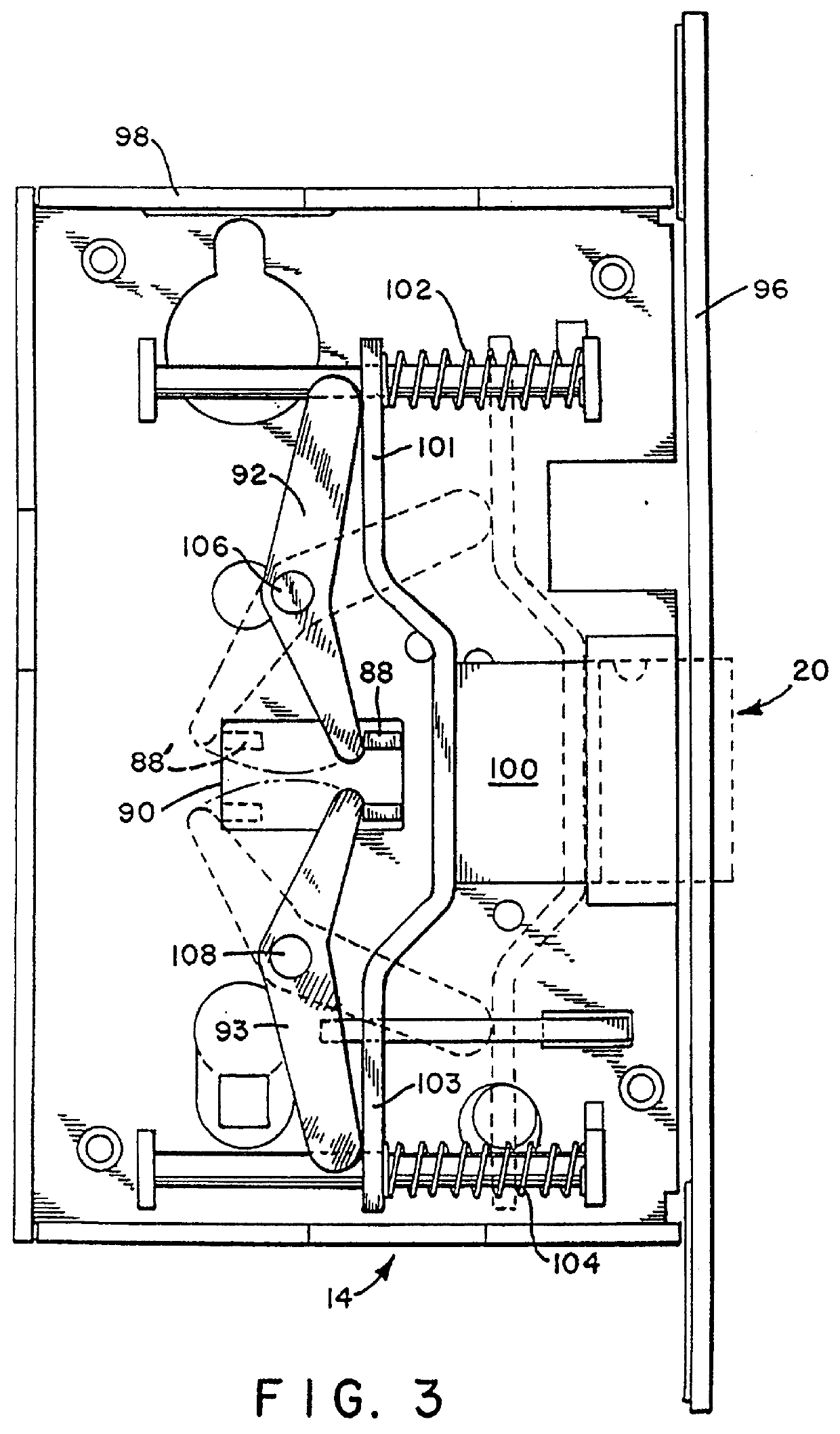 Mortise latch vertical rod exit device