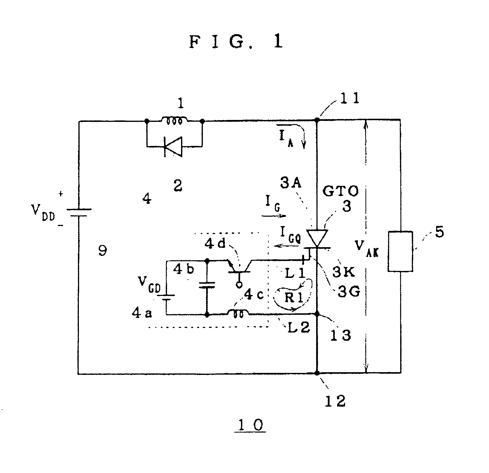 Semiconductor switching apparatus and method of controlling a semiconductor switching element