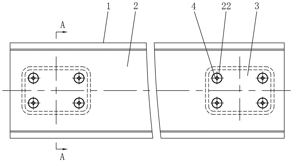 Copper-aluminum composite conductive rail and manufacturing method thereof