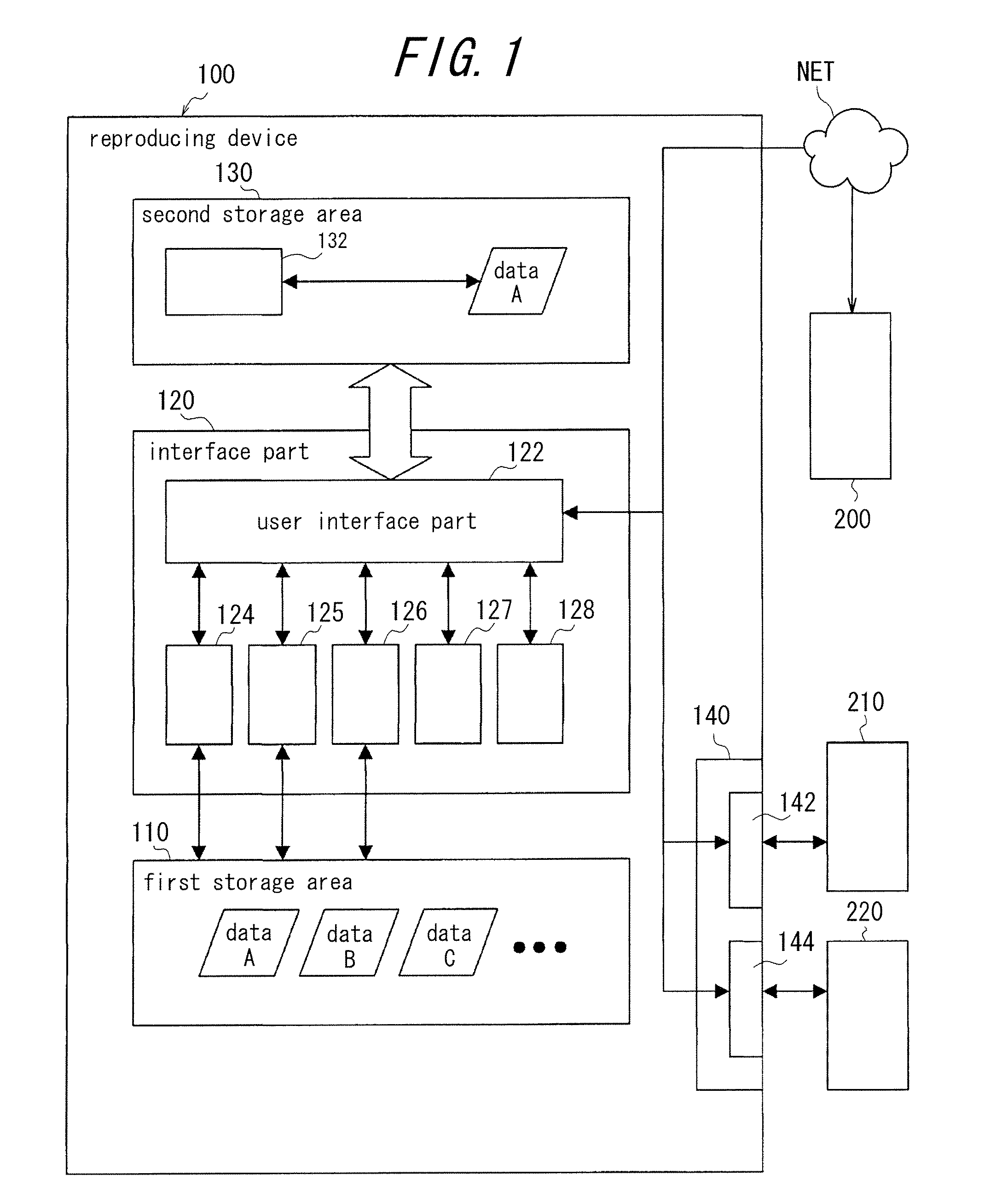 Reproducing device, reproducing method and program used in the same