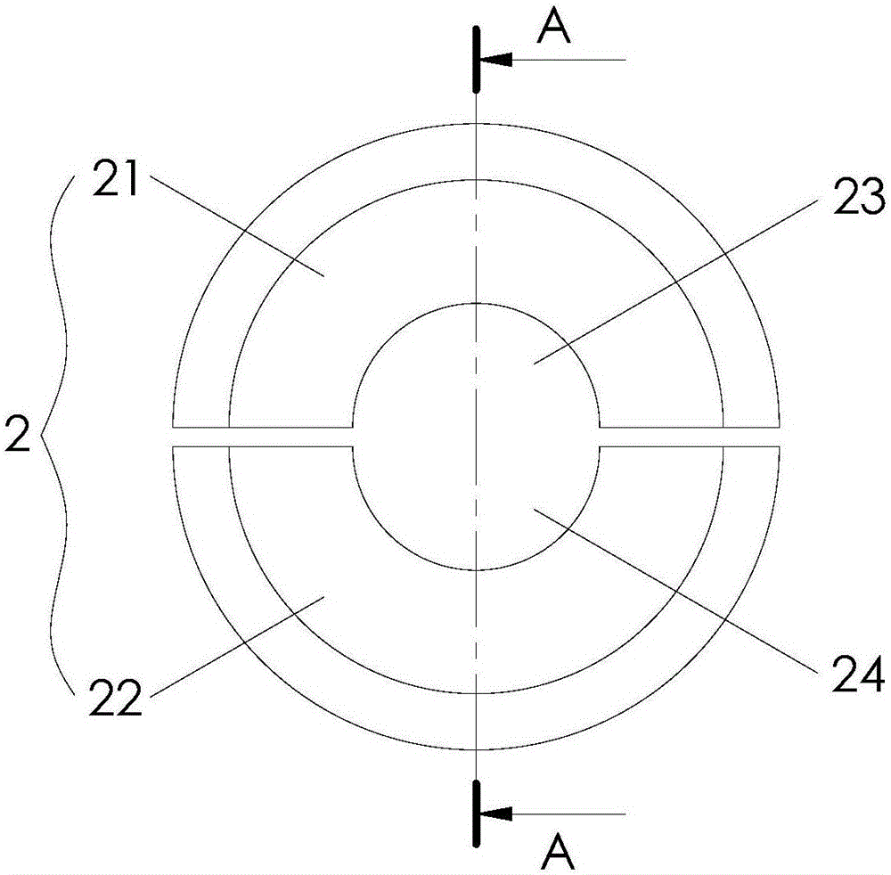 Protection device for preventing ADSS (all-dielectric self-supporting) optical cable line from being damaged by animals