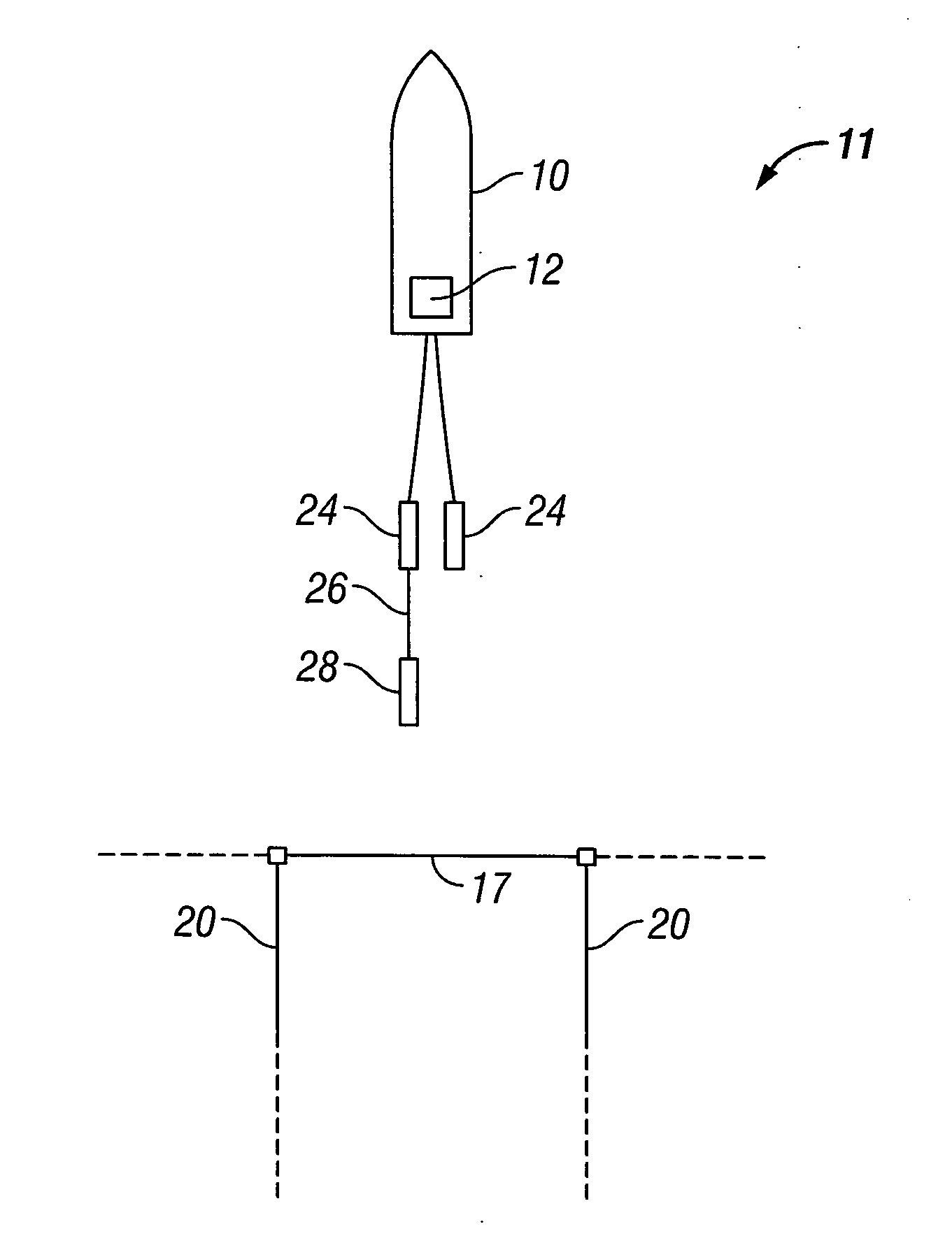 Method and system for passive acoustic monitoring in seismic survey operations