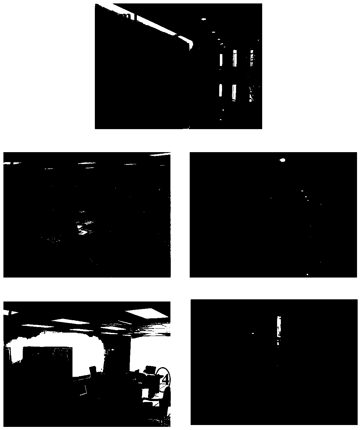 Non-overlapping vision field multi-camera monitoring network topology self-adaptation learning method