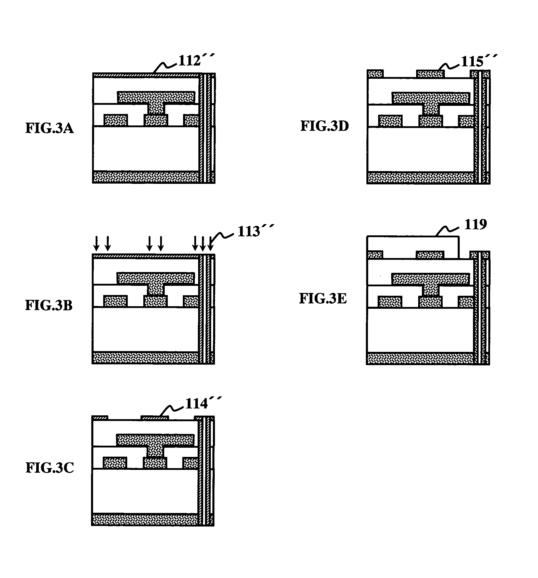 Methods for forming and patterning of metallic films