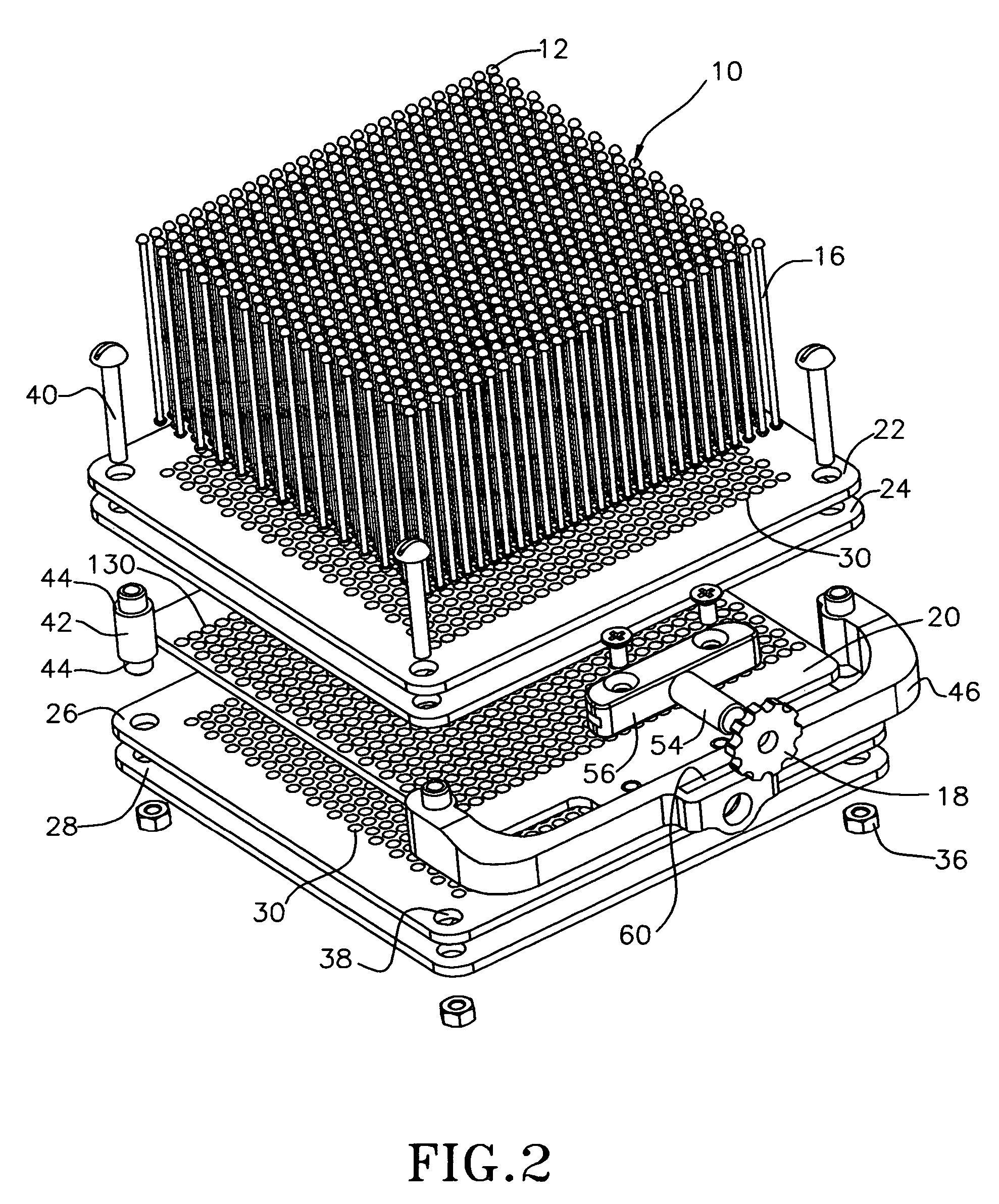 Three-dimensional image retainer