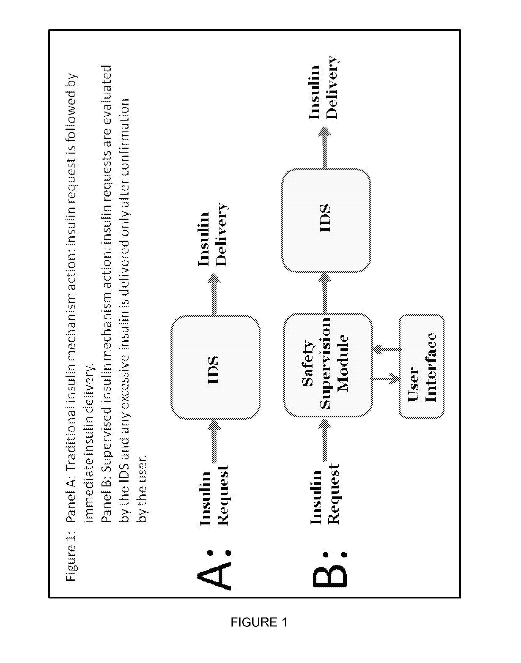 Method and System For The Safety, Analysis and Supervision of Insulin Pump Action and Other Modes of Insulin Delivery in Diabetes